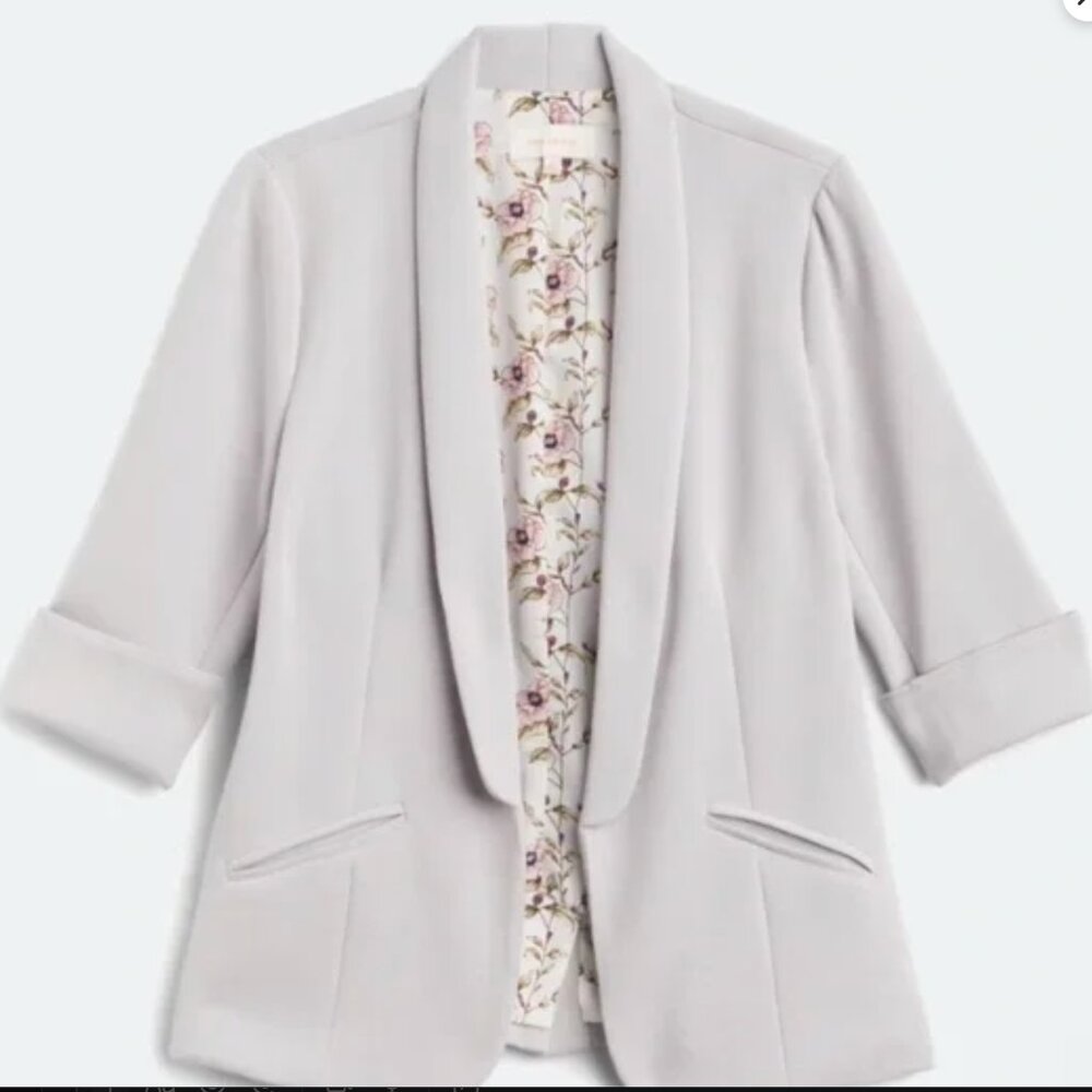 Skies are Blue Lavender Blazer Size Large